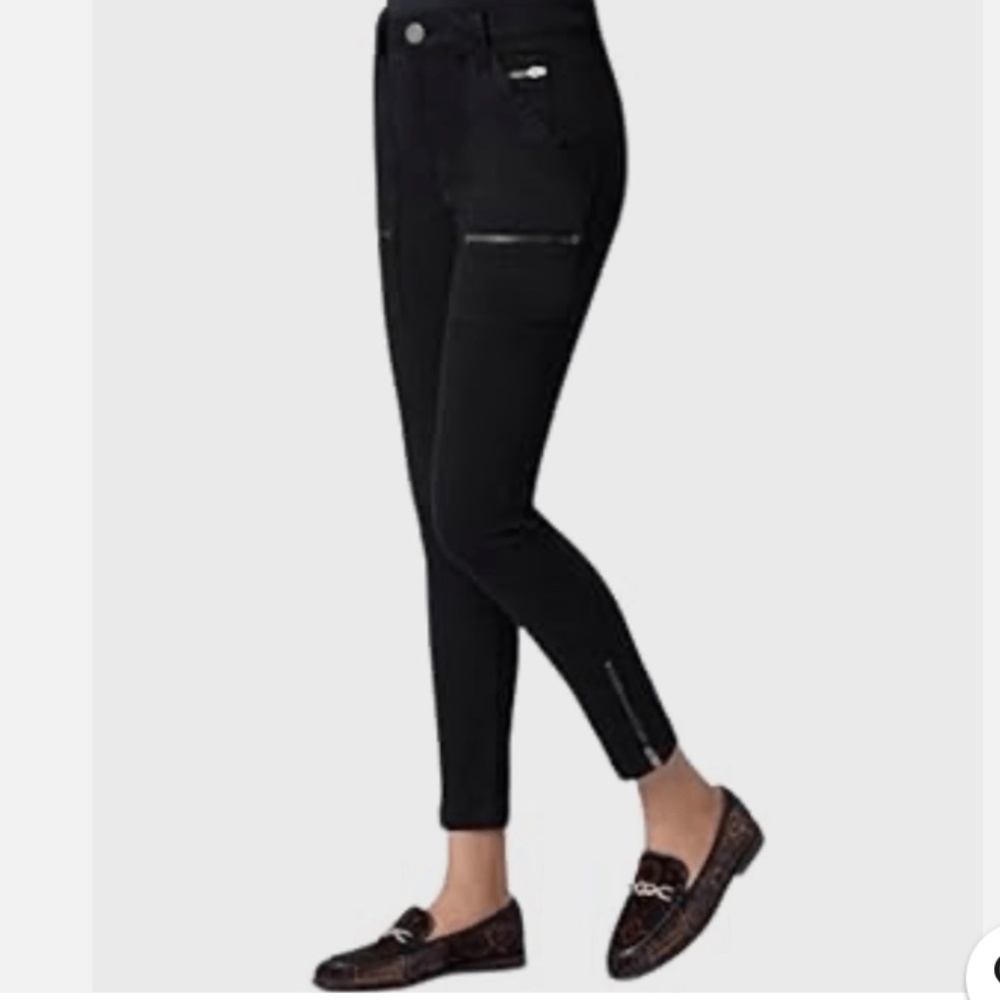 Joie Jeans Womens Black Park Skinny Lyocell Blend Casual Pants- Sz-28